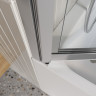 Душевая шторка на ванну BELBAGNO LUCE-VF-11-90/145-C-Cr