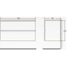 Тумба Pino Scania 99,6 см BELBAGNO ALBANO ALBANO-1000-2C-SO-PS